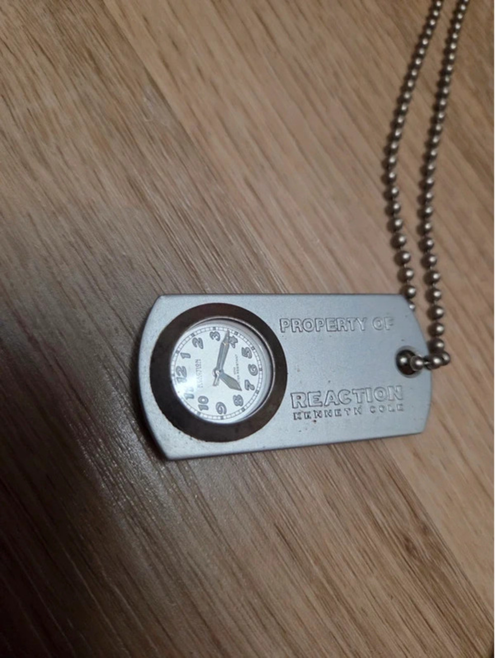 Y2K Dog tag necklace